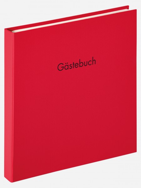 Gästebuch Fun, rot, 26x25 cm