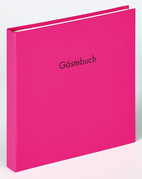 Gästebuch Fun, pink, 26x25 cm