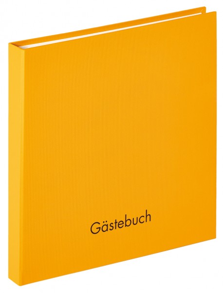 Gästebuch Fun, maisgelb, 26x25 cm