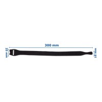 Klettkabelbinder / Bündelband Velcro 25x300 mm